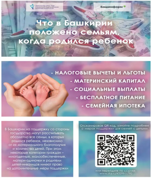 Цифровой справочник о действующих мерах государственной поддержки для всех категорий родителей