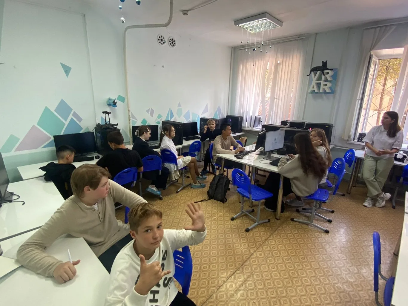 Уроки в детском Технопарке