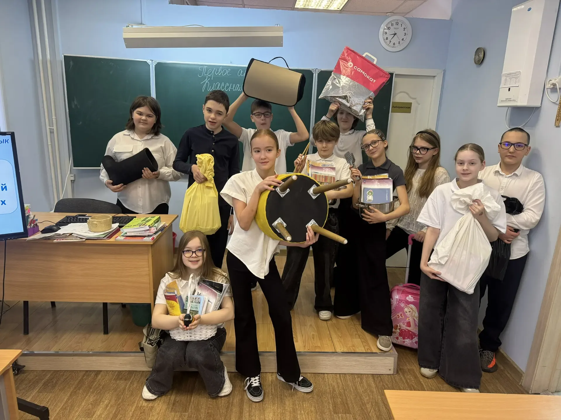 ​В ЧОУ «Гармония» рюкзаки объявили выходной!